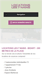 Mobile Screenshot of locations-les7nains.com